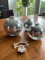 3 Olielampjes voor Kerst, Huis en Inrichting, Overige materialen, Gebruikt, Overige kleuren, Ophalen of Verzenden
