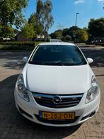 Opel Corsa 1.2 16V 5D 2009 Wit, Auto's, Voorwielaandrijving, 4 cilinders, 1229 cc, Wit