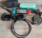 Nintendo Switch met controllers en draagtas, Spelcomputers en Games, Games | Nintendo Switch, Overige genres, 2 spelers, Eén computer