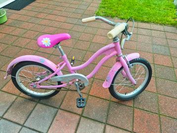 Roze Meisjesfiets - 16 inch beschikbaar voor biedingen