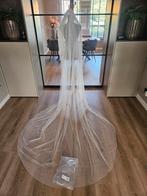 Prachtige nieuwe sluier soepelvallend zacht tulle ivory, Ophalen of Verzenden, Nieuw, Wit, Accessoires