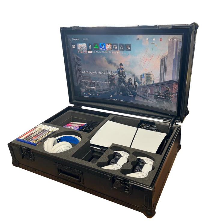 Playstation 5 Gaming Case – Plug&play flightcase, Spelcomputers en Games, Games | Sony PlayStation 5, Nieuw, Ophalen of Verzenden
