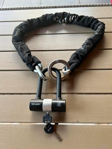Top-Lock ART 4 Motorslot Scooterslot Kettingslot Loop U beug beschikbaar voor biedingen