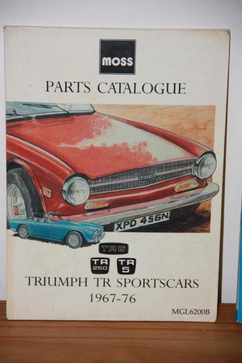 Triumph TR6, TR5 en TR250, Onderdelen Kataloges, Boeken, Auto's | Boeken, Zo goed als nieuw, Overige merken, Verzenden