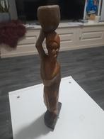 Houten beeldje, Ophalen