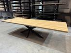 Rechthoekige eettafel | Table du sud, Ophalen, 100 tot 150 cm, Eikenhout, 200 cm of meer