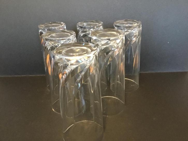 Toscane Kristal Glazen AH - Zo goed als nieuw!, Huis en Inrichting, Keuken | Servies, Zo goed als nieuw, Glas of Glazen, Effen