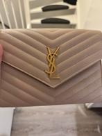 Saint laurent pochette tasje, Ophalen of Verzenden, Zo goed als nieuw, Beige, Schoudertasje