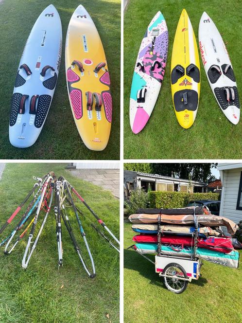 Windsurf materiaal €50 op te halen regio Joure, Watersport en Boten, Windsurfen, Gebruikt, Plank, Minder dan 250 cm, Ophalen