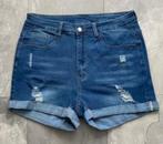 Donkerblauwe spijkershort, maat 0XL (qwe), Kort, Blauw, Maat 42/44 (L), Ophalen of Verzenden
