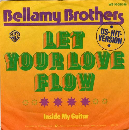 BELLAMY BROTHERS  -  Let your love flow, Cd's en Dvd's, Vinyl Singles, Gebruikt, Single, Pop, 7 inch, Ophalen of Verzenden
