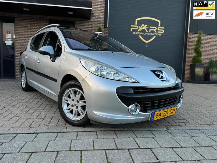 Peugeot 207 SW 1.6 VTi XS Automaat Airco Panorama Dak Elk.Ra, Auto's, Peugeot, Bedrijf, Te koop, Airbags, Airconditioning, Boordcomputer