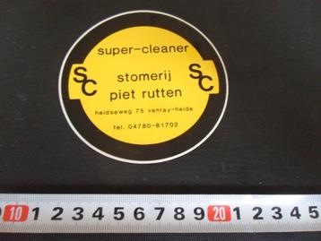 sticker Venray - Heide  Super-cleaner Stomerij Piet Rutten  beschikbaar voor biedingen