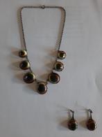 Matabia halsketting & 2 losse hangers, Ophalen of Verzenden, Zo goed als nieuw, Zilver