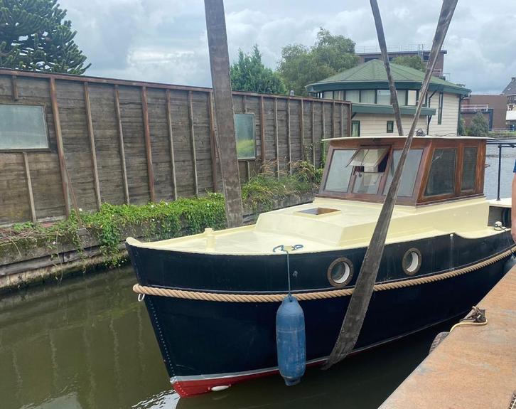 Boot 8.60 Bakdekker, compleet gerenoveerd 0 vaaruren!, Watersport en Boten, Motorboten en Motorjachten, Zo goed als nieuw, Staal