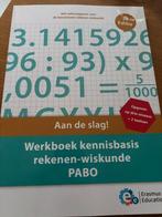 Werkboek kennisbasis rekenen-wiskunde PABO, Erasmus Education, Nieuw, Beta, HBO
