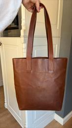 Myomy prachtige zgan bruine leren shopper, Sieraden, Tassen en Uiterlijk, Tassen | Schoudertassen, Overige merken, Bruin, Ophalen of Verzenden