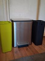 Te koop,EKO prullenbak met 2afval bakken., Ophalen