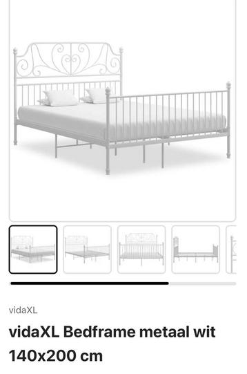 Ikea bed 140*200 cm zonder matras - afbeelding 2