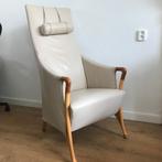Giorgetti Progetti 64240 Highback chair fauteuil  leer, Ophalen, Gebruikt, Nvt, Nvt