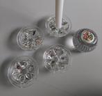 4x Ster Kandelaar 1960 Leerdam Kristal Design Presspapier, Ophalen of Verzenden, Overige materialen, Minder dan 25 cm