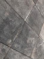 9 m2 - oud Hollandse betontegels maat 60x60 - antraciet, Tuin en Terras, Tegels en Klinkers, Ophalen, Beton, 5 tot 10 m², Terrastegels