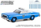 1977 Plymouth Fury van Greenlight 1/64 NYPD Police, Ophalen of Verzenden, Nieuw, Auto
