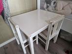 Ikea tafeltje met 2 stoeltjes, Kinderen en Baby's, Kinderkamer | Tafels en Stoelen, Gebruikt, Ophalen