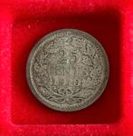 VERSCHILLENDE JAREN 25 cent Wilhelmina 'Hermelijnen Mantel', Postzegels en Munten, Munten | Nederland, Ophalen, Zilver, 25 cent