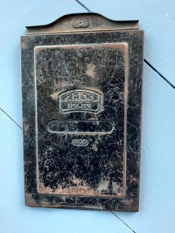 4x vlakfilmcassette 9x12 o.a. Zeiss-Ikon 665/7 beschikbaar voor biedingen
