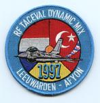 KLu luchtmacht patch F-16 Taceval 1997 Leeuwarden velcro, Verzamelen, Ophalen of Verzenden, Luchtmacht, Nederland, Embleem of Badge