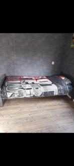 1 persoons bed, Huis en Inrichting, Slaapkamer | Bedden, 90 cm, Gebruikt, Eenpersoons, Hout