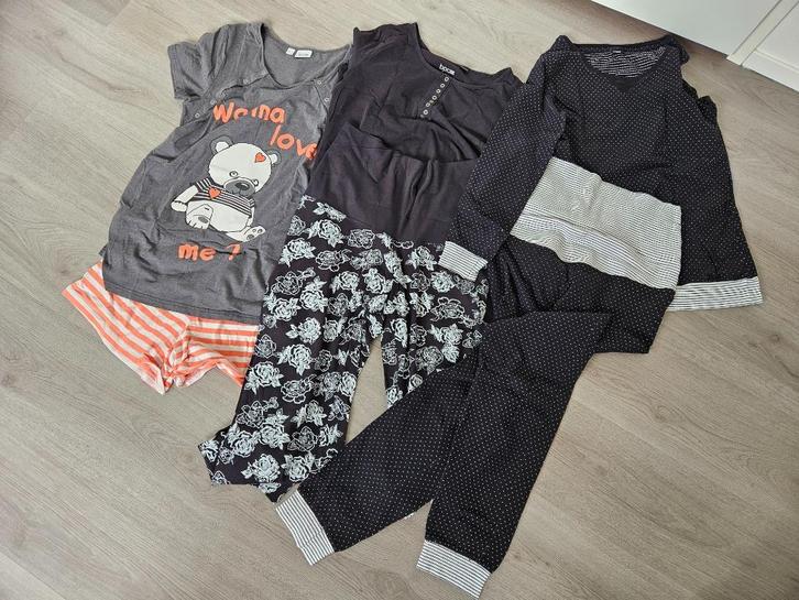 Zwangerschaps pyjama's, Kleding | Dames, Pyjama's, Zo goed als nieuw, Maat 38/40 (M), Ophalen of Verzenden