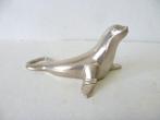 Flesopener model Zeehond zilverkleurig metaal 12cm lang., Ophalen of Verzenden, Nieuw
