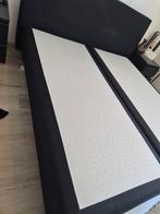 Nette Boxspring 180x200 zwart. zonder matrassen, Ophalen, Gebruikt, Zwart, Beterbed