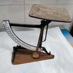 Antieke/vintage brieven weegschaal, Ophalen, 500 gram of grover, Minder dan 10 kg