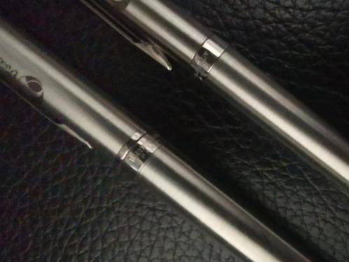 Waterman Paris zilver pennen, Verzamelen, Pennenverzamelingen, Zo goed als nieuw, Vulpen, Waterman, Ophalen