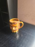 Antieke mok van man met snor, Ophalen of Verzenden