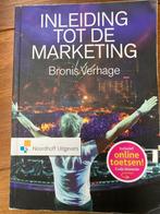 9789001797096 Inleiding tot de marketing, Gelezen, Ophalen of Verzenden, Bronis Verhage, Management