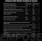 6x Diet shake Cookies & Cream, Ophalen, Nieuw, Poeder of Drank