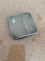 Art deco poederdoos (alpaca zilver), Antiek en Kunst, Ophalen of Verzenden