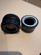 Zenit Helios 44M-6 58mm + M42-FX Adapter, Ophalen of Verzenden, Gebruikt, Standaardlens