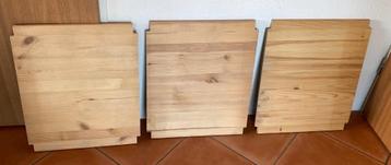 3 planken van een Ikea Ivar kast