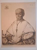 Ets Franciscus Kenninck, Aartsbisschop Utrecht van w vd Berg, Antiek en Kunst, Ophalen of Verzenden