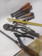 Diverse set antiek gereedschap, Ophalen of Verzenden, Gebruikt