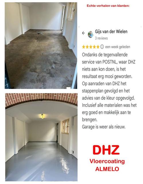 2K Epoxy GARAGEVLOER coating 30m2(5L) - Egaline BetonVerf, Doe-het-zelf en Verbouw, Overige Doe-het-zelf en Verbouw, Nieuw, Ophalen of Verzenden
