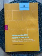 Maatwerk editie recht in het echt UVA, Boeken, Ophalen of Verzenden, Zo goed als nieuw