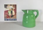 Franse groene art deco schenkkan pichet waterkan
