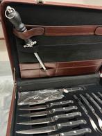 Solingen Rosenbaum messenset in Koffer, Huis en Inrichting, Ophalen, Rvs of Chroom
