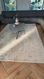 Vloerkleed velvet  viscose beige/ivoor 200x300, Huis en Inrichting, Ophalen, Gebruikt, Beige, Viscose velvet